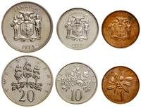 zestaw 3 monet 1973, Coatesville, miedzionikiel,