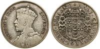 1/2 korony 1933, Londyn, srebro próby 500, 14.1 