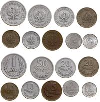 zestaw 9 monet 1949, w skład zestawu wchodzi 1 z