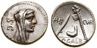 Republika Rzymska, denar, 69 pne