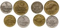 zestaw 4 monet, Berlin, 10 fenigów 1932 (Dorsz),