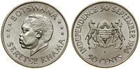 50 centów 1966 B, Berno, Niepodległość Botswany,