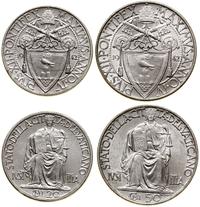 Watykan (Państwo Kościelne), zestaw 4 monet, 1942