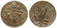 Watykan (Państwo Kościelne), 5 centesimi, 1940