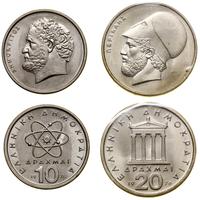 Grecja, zestaw 5 monet, 1976