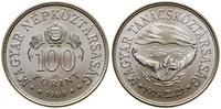 Węgry, 100 forintów, 1969