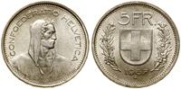 5 franków 1967 B, Berno, srebro próby 835, 15 g,