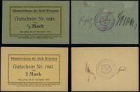 zestaw 2 banknotów ważnych do 31.12.1914, w zest