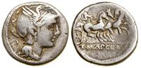 Republika Rzymska, denar, 111–110 pne