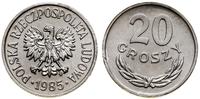Polska, 20 groszy, 1985