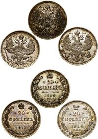 zestaw 7 monet, Petersburg, w skład zestawu wcho