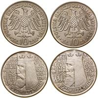 Polska, zestaw: 2 x 10 złotych, 1964