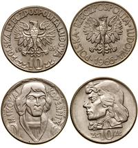 Polska, zestaw: 2 x 10 złotych, 1965 i 1966