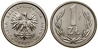 Polska, 1 złoty, 1989