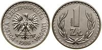 Polska, 1 złoty, 1986
