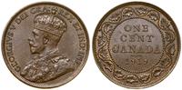 1 cent 1919, Ottawa, brąz, patyna, KM 21