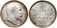 Indie, 1 rupia, 1904 B