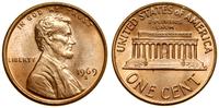 Stany Zjednoczone Ameryki (USA), 1 cent, 1969 S