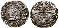 1 real 1674, Barcelona, srebro, 2.58 g, Cayon 71