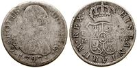 2 reale 1797, Madryt, srebro, 5.44 g, Cayon 1358