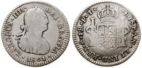 1 real 1801, Meksyk, srebro, 3.19 g, Cayon 13456