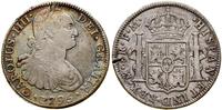 8 realów 1795, Meksyk, srebro, 26.49 g, patyna, 