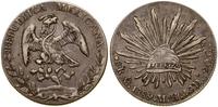 8 realów 1889 Mo MH, Meksyk, srebro, 26.99 g, pa