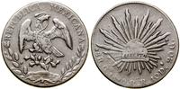 8 realów 1890 Go RR, Guanajuato, srebro, 26.75 g