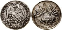 8 realów 1894 Mo AM, Meksyk, srebro, 26.90 g, KM