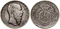 50 centavo 1866 Mo, Meksyk, srebro, 13.38 g, KM 