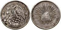 1 peso 1899 Zs FZ, Zacatecas, srebro, 26.96 g, m