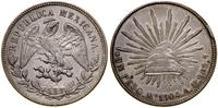 1 peso 1904 Mo AM, Meksyk, srebro, 27.08 g, paty