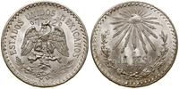 1 peso 1932, Meksyk, srebro, 16.68 g, piękne, KM