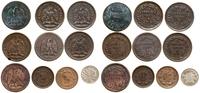 Meksyk, lot 10 x 1 centavo, 1883, 1886, 1889, 1890, 1891, 1893, 1897