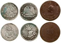 zestaw  3 monet, 2 x 25 centavo (Guanajuato) ora