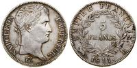 Francja, 5 franków, 1811 B