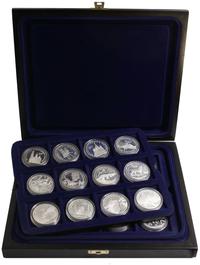 zestaw 36 numizmatów, 3 ruble 2 x 1989, 4 x 1990