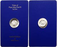Irlandia, 10 szylingów z kontramarką na pamiątkę wizyty Jana Pawła II w Irlandii, 1979