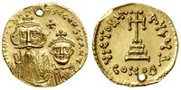 Bizancjum, solidus, 654–659