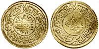 1 rumi AH 1223+12 (1819), Konstantynopol, złoto 