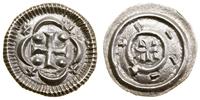 denar 1116–1131, Aw: W czwórłuku krzyż z kropkam
