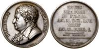 Medal upamiętniający Domenico Cimarosę 1818, Aw: