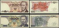 zestaw: 100 i 200 złotych 1.12.1988, serie: TM i
