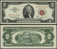 2 dolary 1963, seria A 10912749 A, czerwona piec