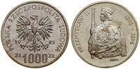1.000 złotych 1985, Warszawa, Przemysław II (129