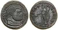 follis 294–295, Nikomedia, Aw: Głowa cesarza w p