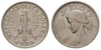 1 złoty 1925, Londyn, Kobieta z kłosami, Parchim