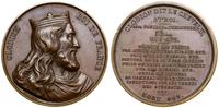 Francja, medal z serii władcy Francji – Klodian, 1840