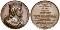 Francja, medal z serii władcy Francji – Childeryk II, 1840