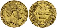20 franków 1865, złoto, 6.42 g